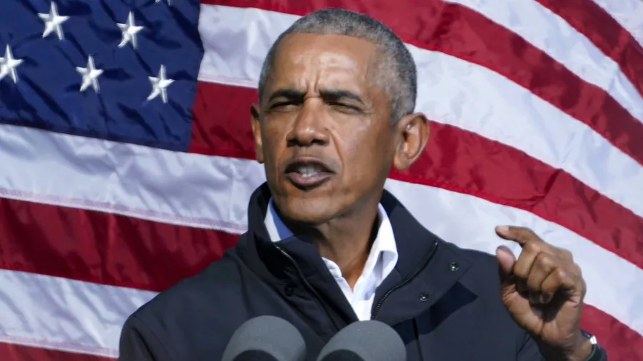 Keine vornehme Zurückhaltung: Barack Obama als Wahlkämpfer für Joe Biden im November 2020