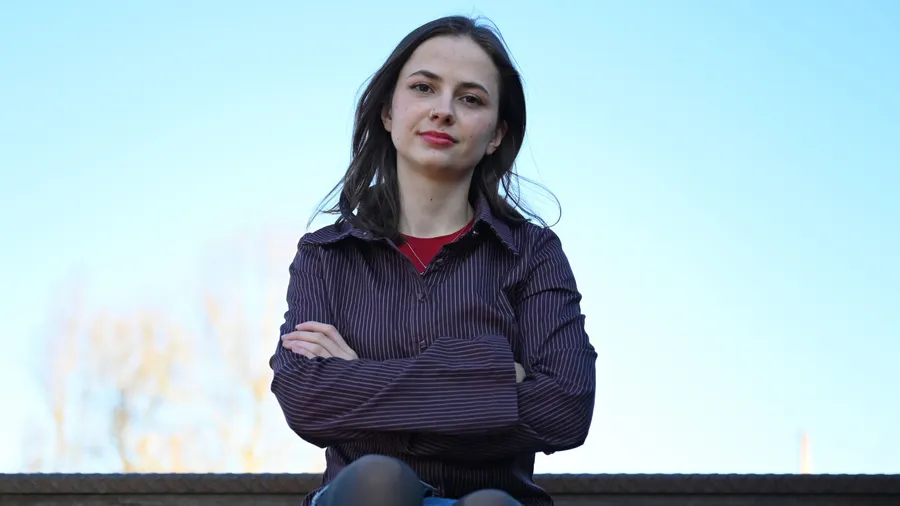 „Einige Bilder zeigten gewaltvolle Szenen, die ich als Vergewaltigungsszenen beschreiben würde“: Theresia Crone, 23, ist Jurastudentin und Klimaaktivistin.