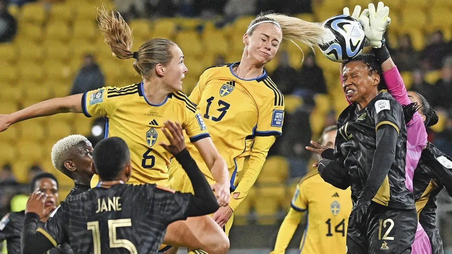 Augen zu und durch: Schweden träumt vom Titel.