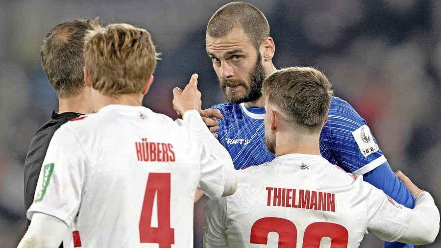 Gern mittendrin: Aleksandar Vukotić – hier im Spiel gegen Köln