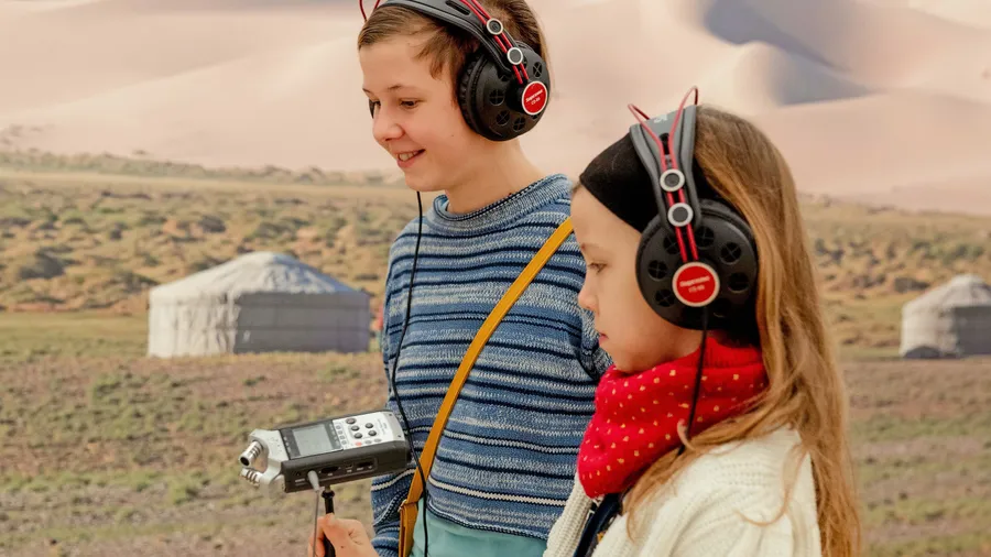 Klangforscher unterwegs: Ein eigener „Frankfurt Soundscape“ ist eines der Ferienangebote hiesiger Museen.