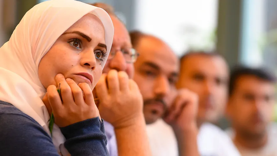 Deutschunterricht für Flüchtlinge an der niedersächsischen Universität in Vechta