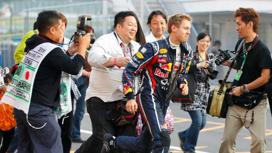 Vettel auf der Flucht: „Ich war vielleicht ein bisschen erhitzt in der Situation“