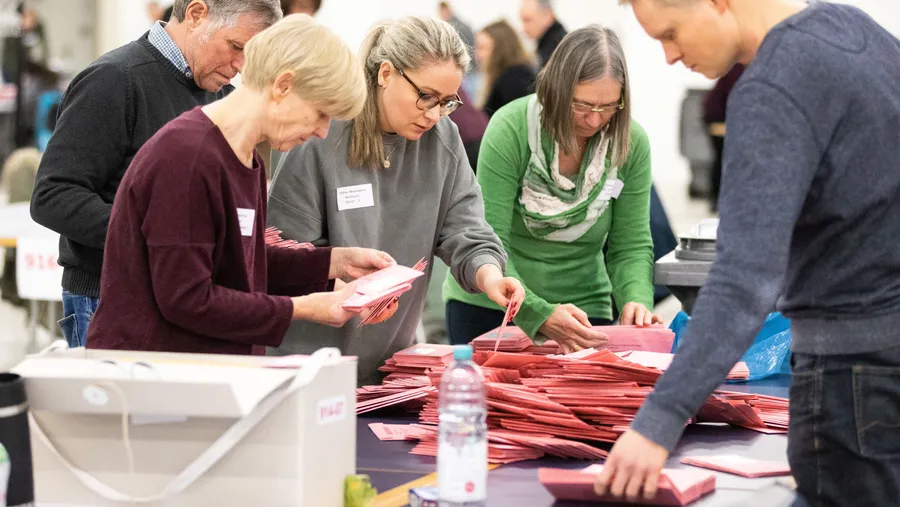 Die Wahlbeteiligung lag am Sonntag bei 40,4 Prozent.