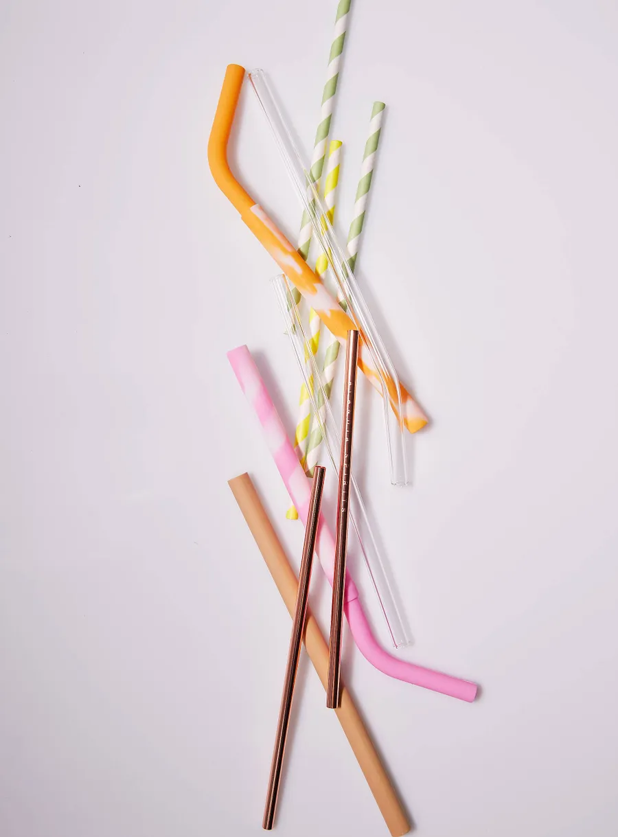 Schöne bunte Alternativen zu den Plastik-Halmen. Foto: Jana Mai