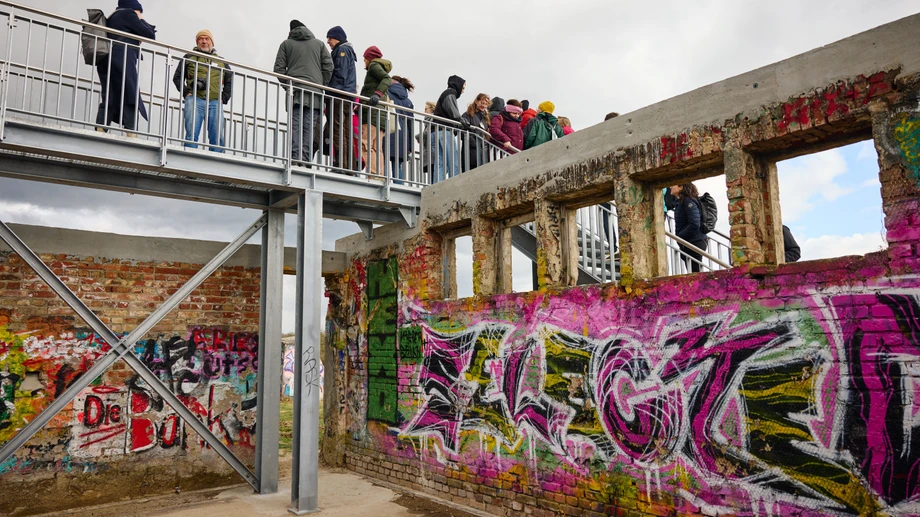 Ruine auf dem Heiligenstock wird Aussichtsplattform