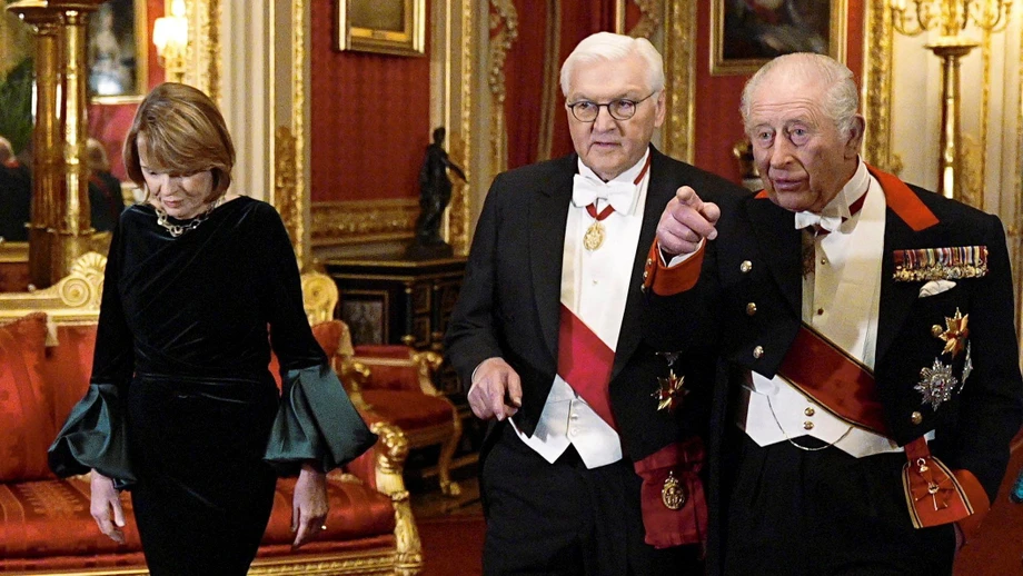 Bundespräsident zum Staatsbankett bei König Charles