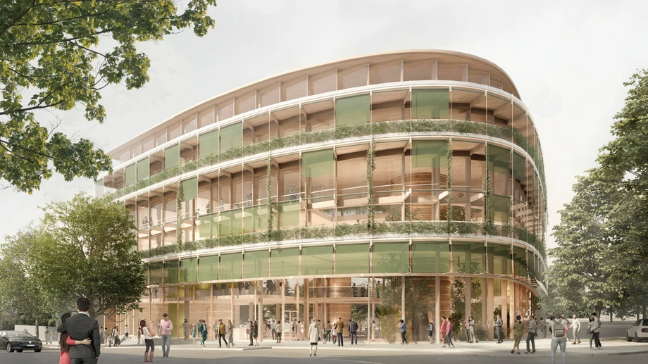 So soll das Naturschutzzentrum in Frankfurt aussehen