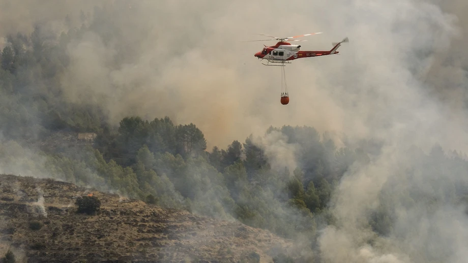 Erster großer Waldbrand des Jahres in Spanien ausgebrochen