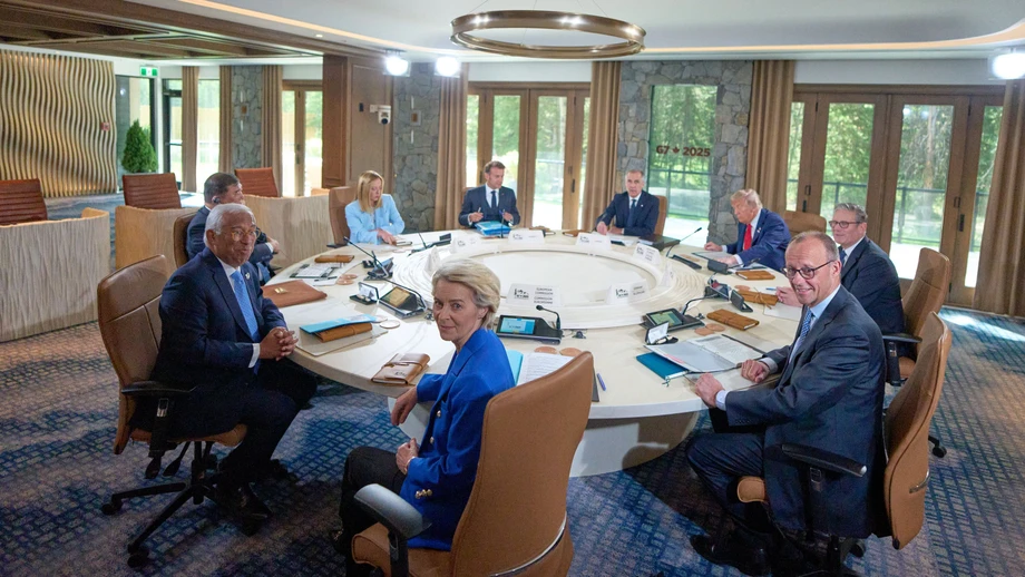 Lagebesprechnung mit Trump vor dem Gipfel in Alaska