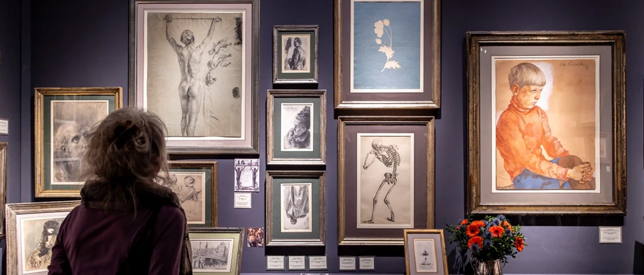 Fülle der Möglichkeiten: am Stand von Dr. Martin Moeller & Cie. bei einer früheren Ausgabe des Salon du Dessin