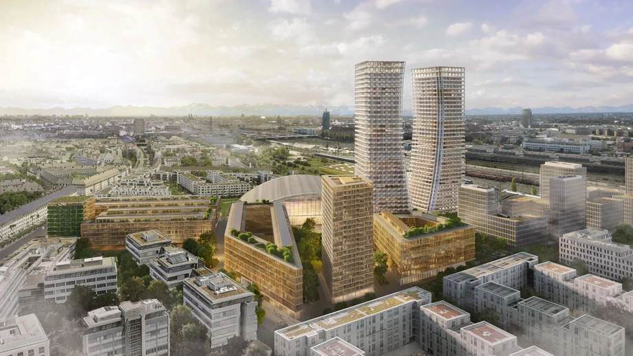 Sind das bald die höchsten Türme Münchens?