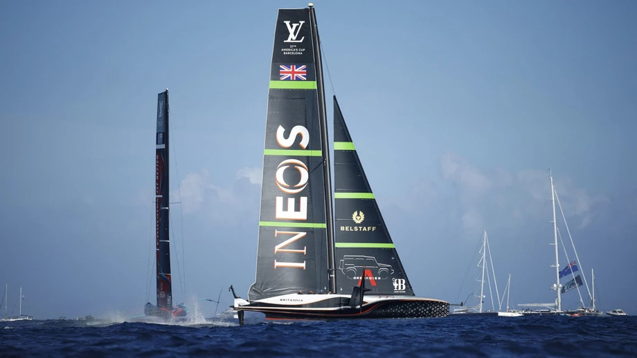 Der America's Cup im Rennen mit der Moderne