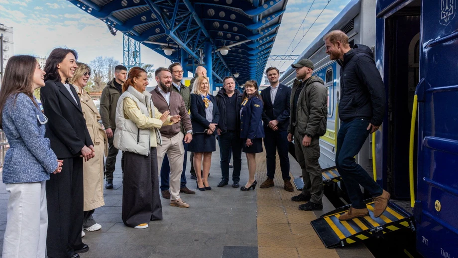 Prinz Harry überraschend in Kiew eingetroffen