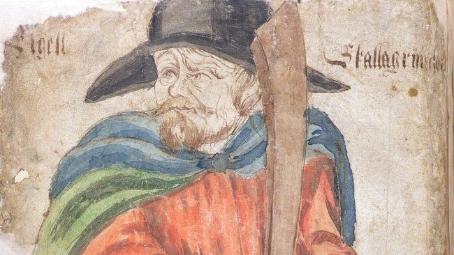 Erling Haaland kauft ein Buch