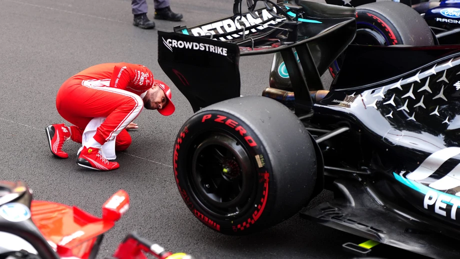 Ferraris Angriff auf Mercedes