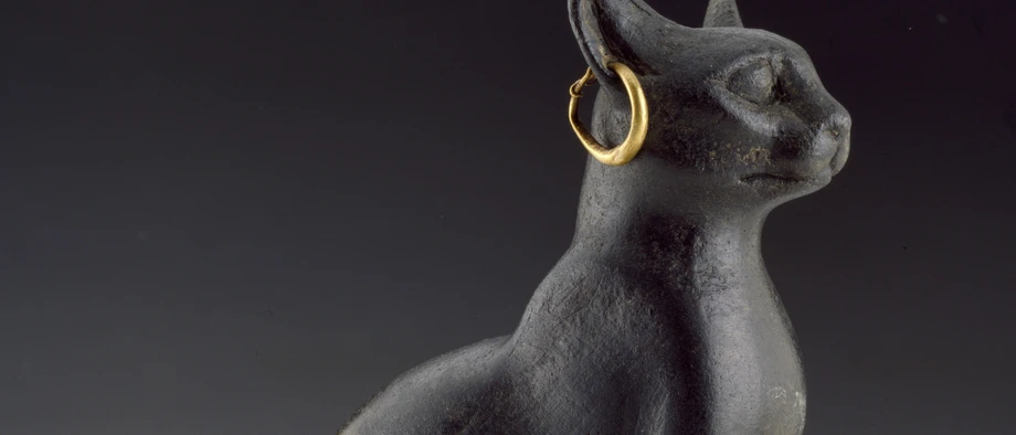 Statue der Bastet aus der ägyptischen Spätzeit (715-343 v. Chr.)