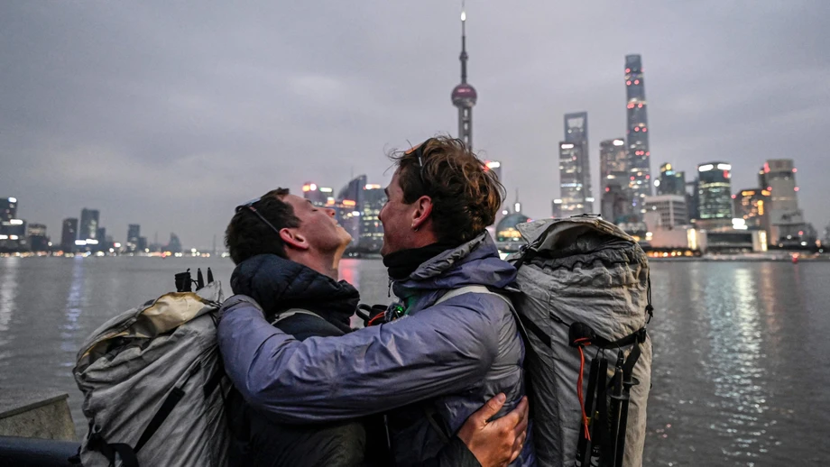 Zwei Franzosen wandern nach Shanghai