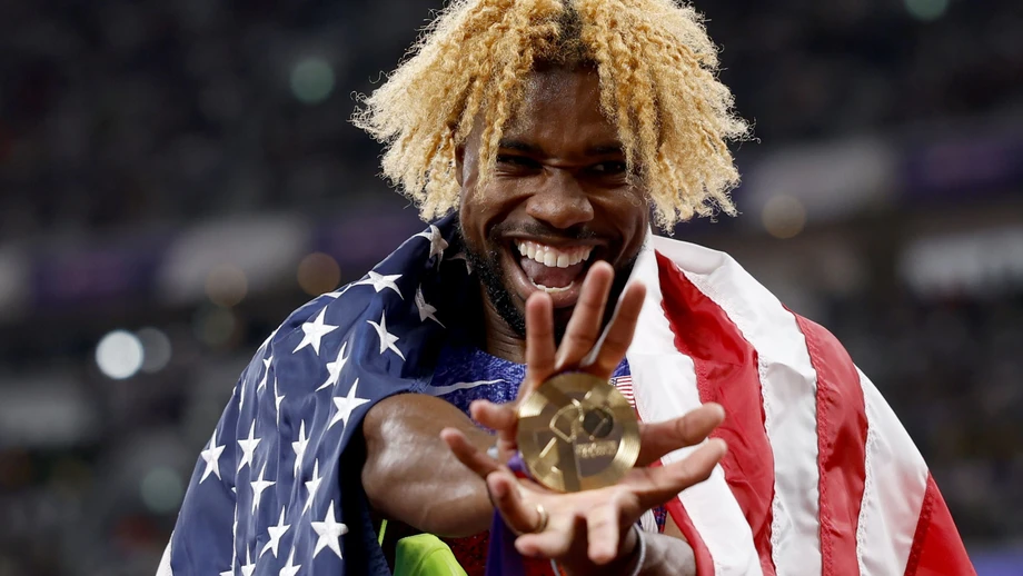 Noah Lyles zieht mit Usain Bolt gleich