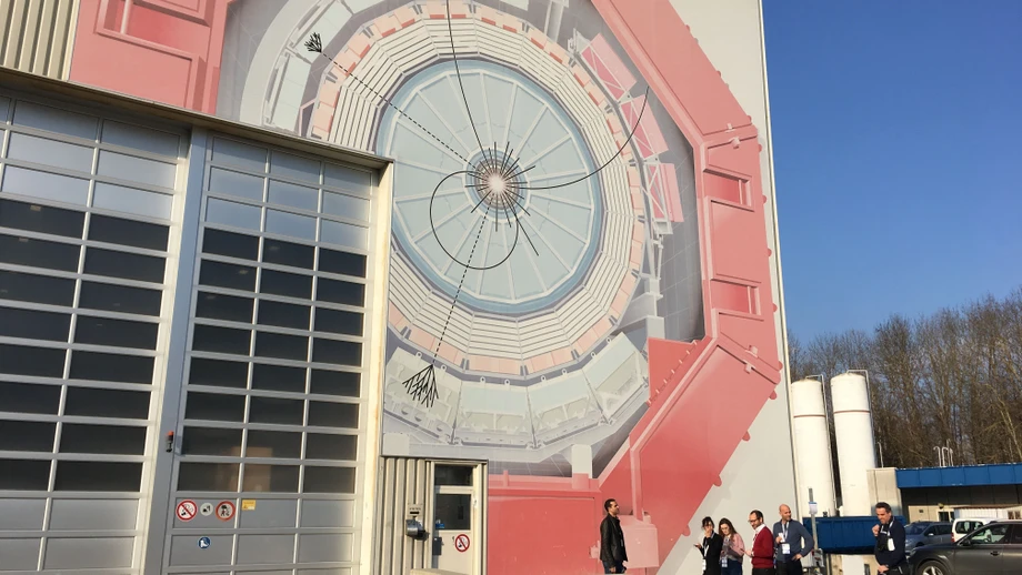 Antimaterie wird auf einem Lkw transportiert