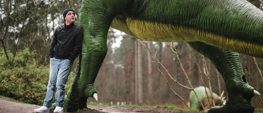 Vor Dinos hat er keine Angst: Autor und Kolumnist Alexander Krützfeldt