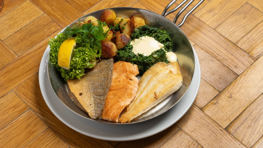 Garnelen-Cocktail und Seezunge in der Altstadt