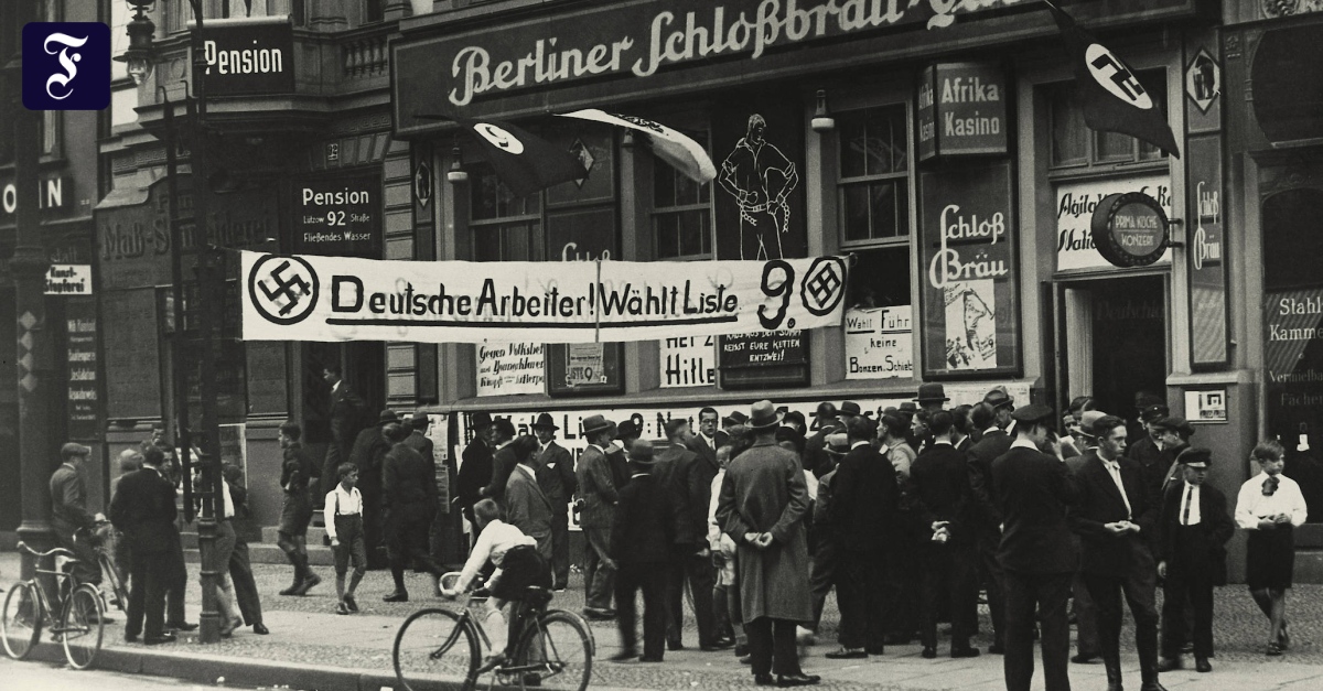 Historisches E-Paper: Als der NSDAP der Durchbruch gelingt