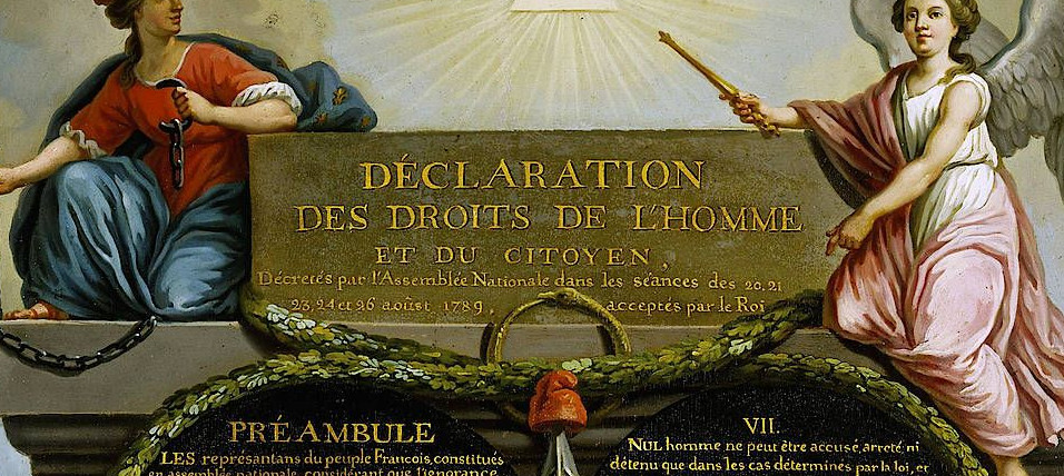 1789 Erklärung Der Menschen Und Bürgerrechte Frankreich: Für immer Notstand