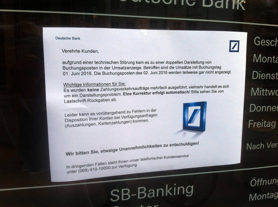 Kunden Leiden Unter It Schwache Der Banken