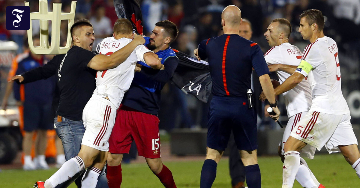 Serbien gegen Albanien: Urteil nach Skandalspiel verschoben
