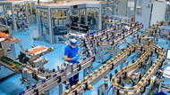 Fast alles automatisiert: ein Blick in die Lavazza-Fabrik in Turin Fast alles automatisiert: ein Blick in die Lavazza-Fabrik in Turin