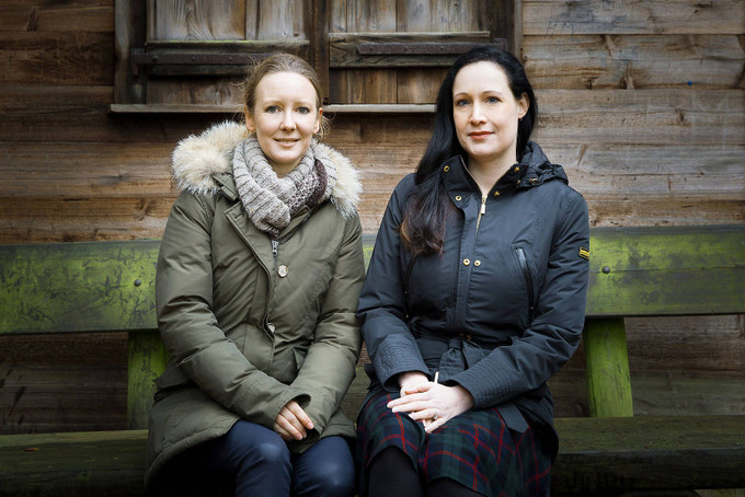 Davina Schmitz (l.) und Max Grundigs jüngste Tochter Maria Weuck (r.)