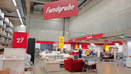 In der „Fundgrube“ von Ikea Wallau. Hier sollen gebrauchte Ikea-Artikel von Kunden wiederverkauft werden. In der „Fundgrube“ von Ikea Wallau. Hier sollen gebrauchte Ikea-Artikel von Kunden wiederverkauft werden.