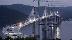Chinesen bauen Brücke in Kroatien, die EU zahlt