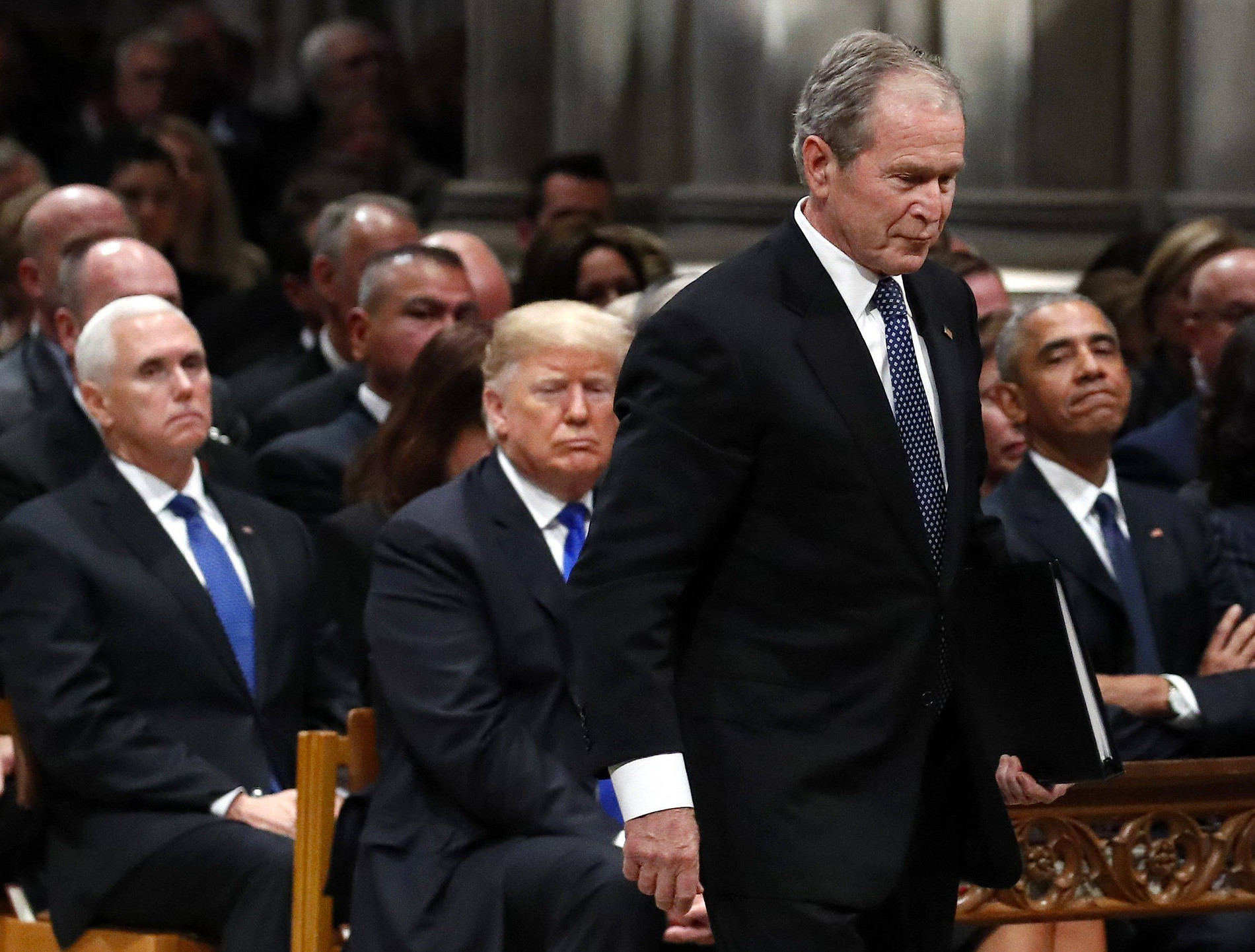 George H W Bush Abschied Vom Patriarchen