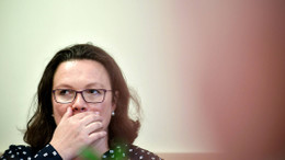 SPD-Chefin Andrea Nahles