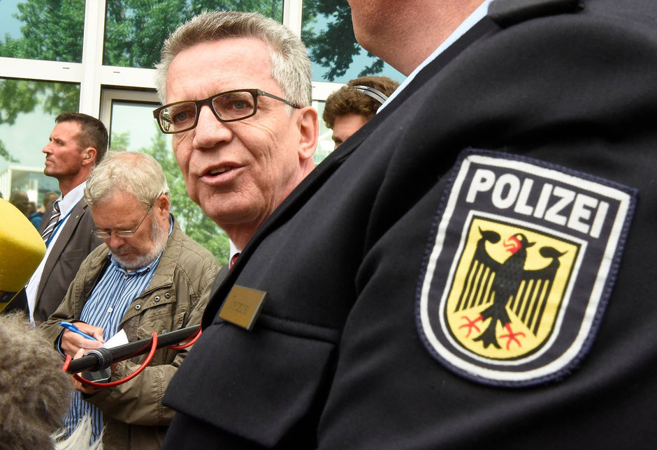 Bild Zu Kampf Gegen Den Terror So Will De Maizi re Deutschland 