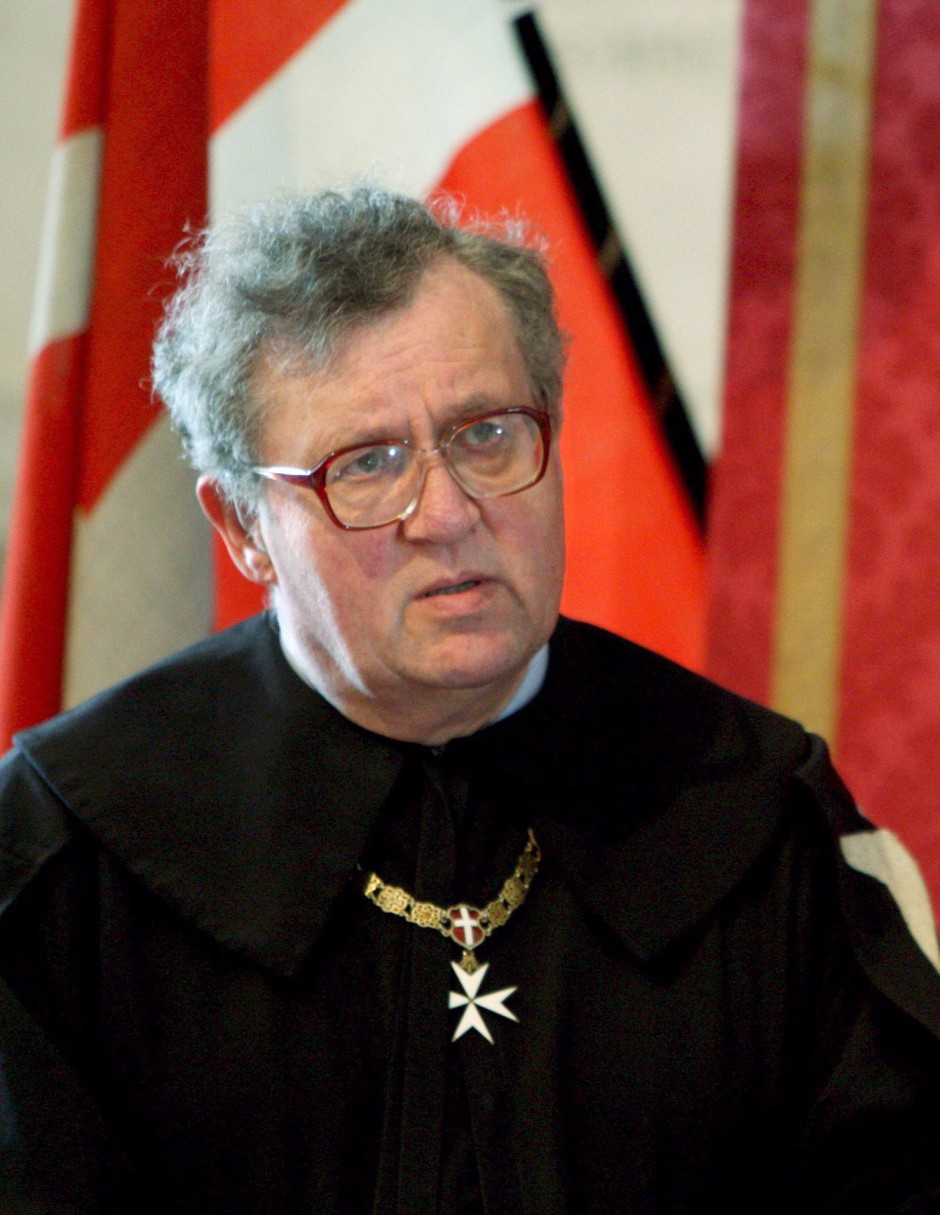 Bild zu Malteserorden Fra’ Matthew Festing gestorben Bild 1 von 1 FAZ