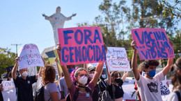 Wut über 500.000 Tote treibt Brasilianer auf die Straße