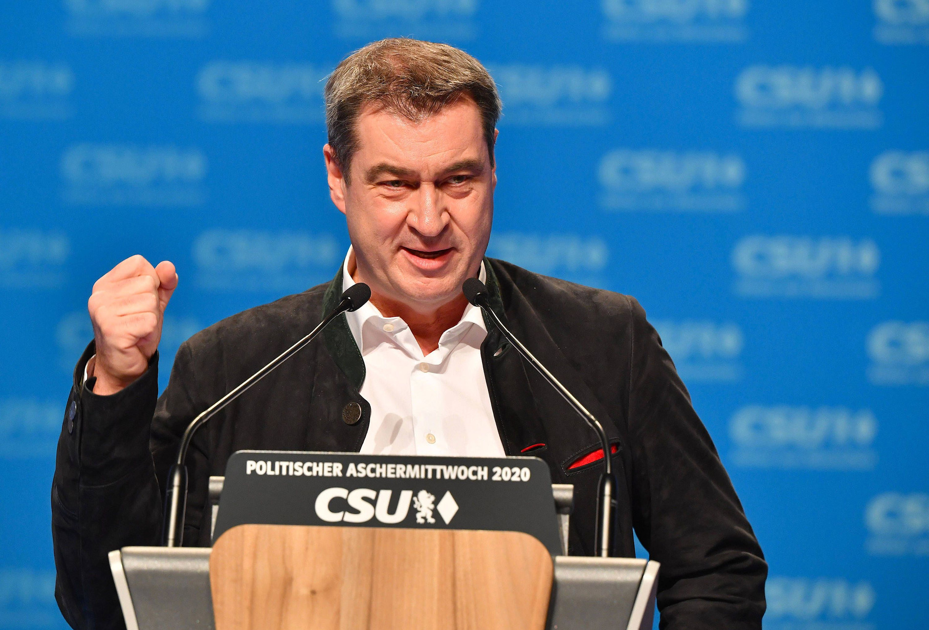 Aschermittwoch In Passau Csu Chef Markus Soder Attackiert Grunen