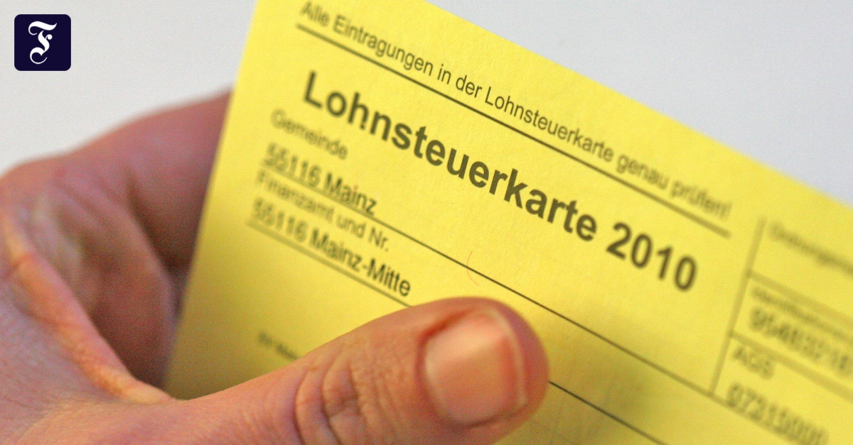 Einführung verschoben Elektronische Lohnsteuerkarte kommt erst 2013 Wirtschaft FAZ