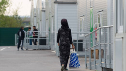 Flüchtlingsunterkunft in Dresden