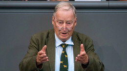 Alexander Gauland im Bundestag in Berlin