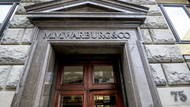 Haupteingang des Bankhauses M.M.Warburg in Hamburg Haupteingang des Bankhauses M.M.Warburg in Hamburg
