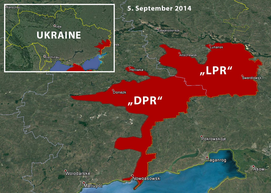 Bildergalerie: Krieg in der Ostukraine: Vormarsch in kleinen Schritten