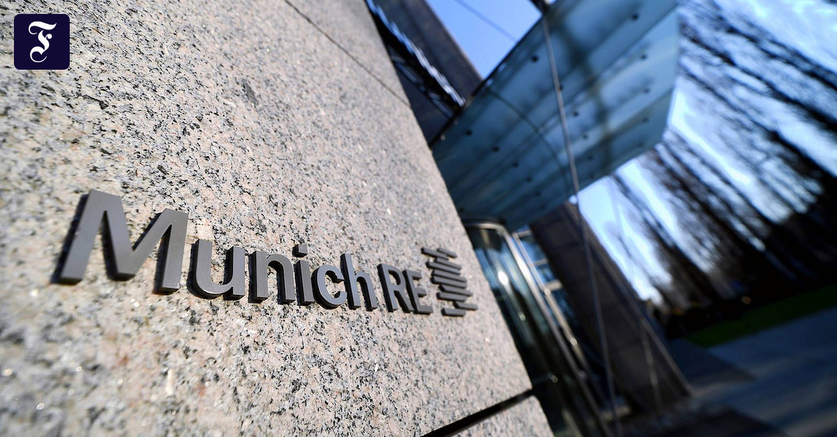 Münchener Rück muss 800 Millionen für CoronaSchäden zahlen