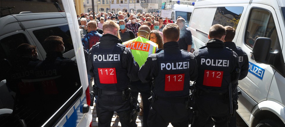 Demo in Gera (Symbolbild)