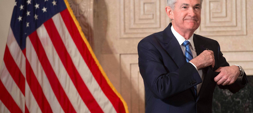 Ein zufriedener Fed-Chef: Jerome Powell