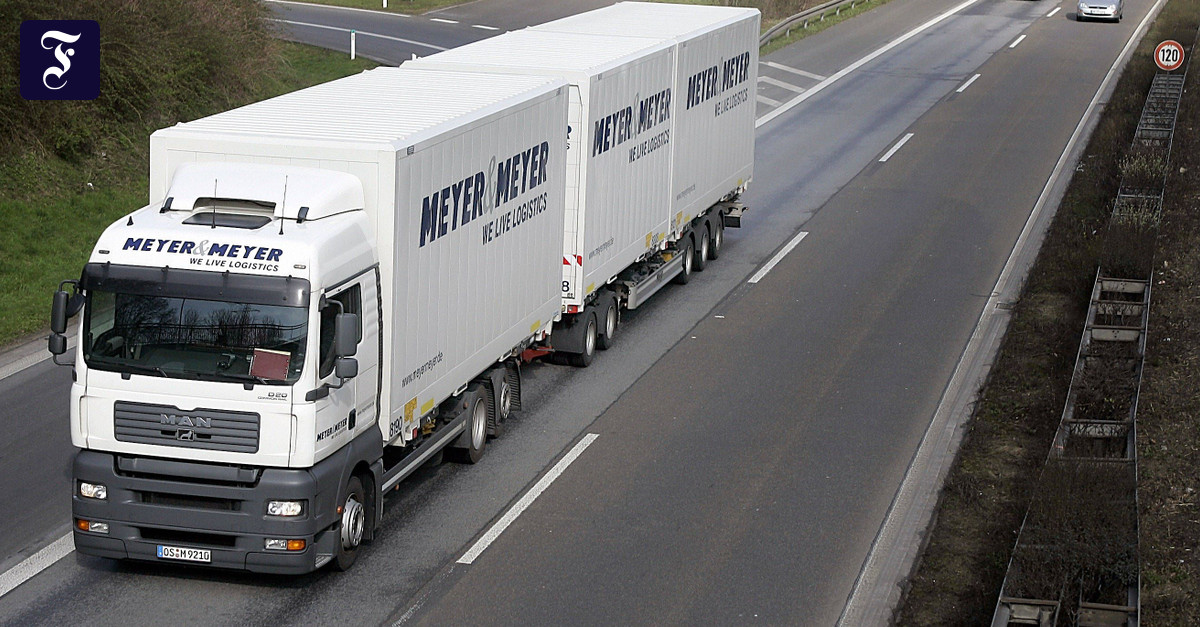 Gigaliner dürfen weiter auf deutschen Straßen fahren