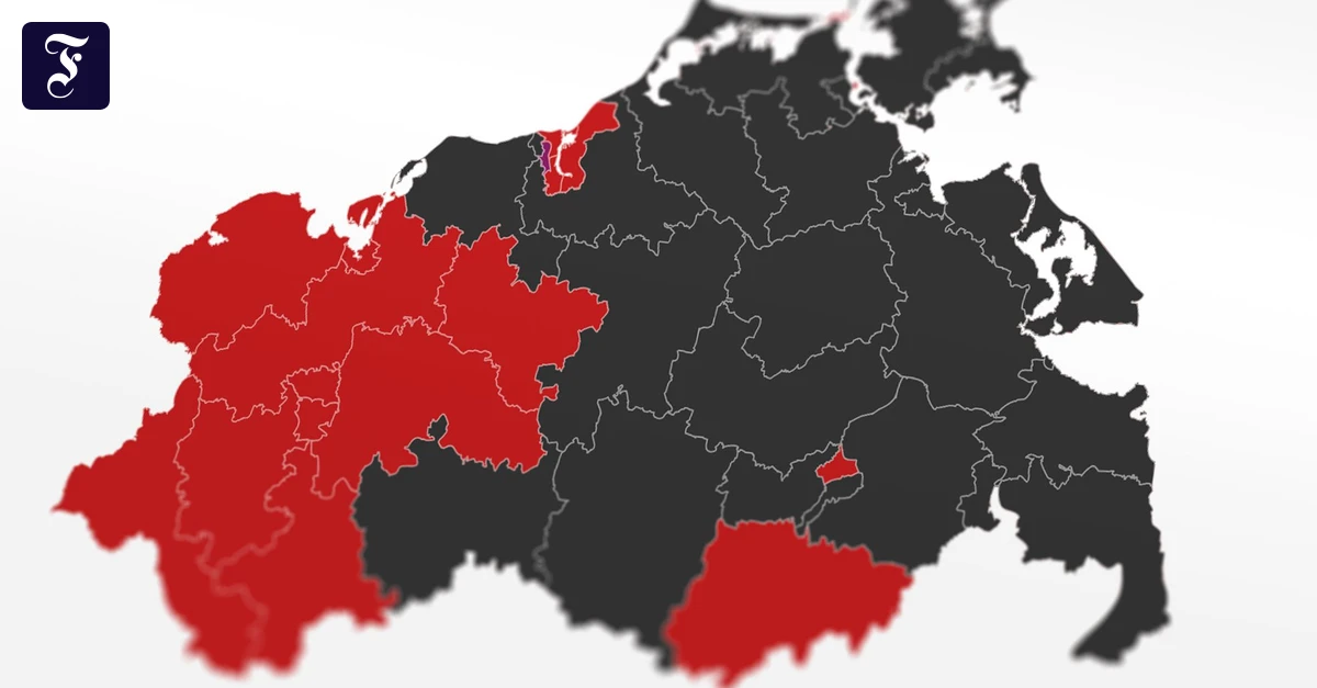 Alle Ergebnisse der Landtagswahl in MecklenburgVorpommern